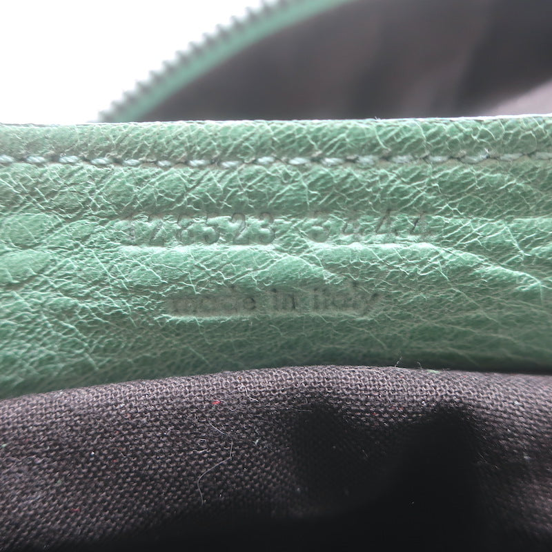 Balenciaga Twiggy Bag Seafoam Chevre Leather