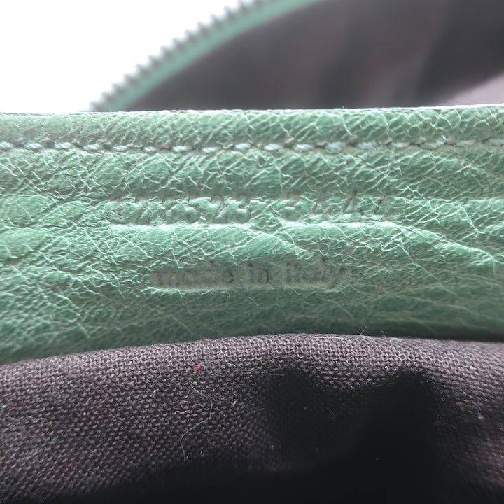 Balenciaga Twiggy Bag Seafoam Chevre Leather