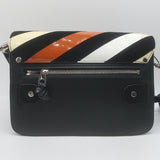 Proenza Schouler PS11 Mini Classic Striped Crossbody Bag Patent Leather & Suede