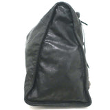 Balenciaga Classic Weekender Bag Black Leather Extra Large Tote