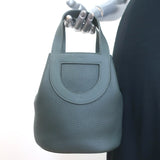 Hermes In-the-Loop 18 Bag Vert Mangrove Clemence Leather NEW
