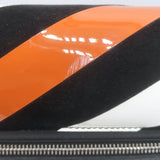 Proenza Schouler PS11 Mini Classic Striped Crossbody Bag Patent Leather & Suede