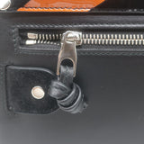 Proenza Schouler PS11 Mini Classic Striped Crossbody Bag Patent Leather & Suede