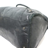Balenciaga Classic Weekender Bag Black Leather Extra Large Tote