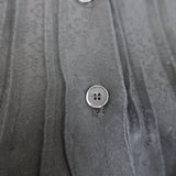 Miu Miu Jacquard Pleated Shirt Jacket Black Size 38