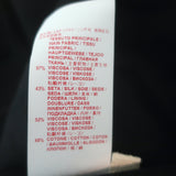 Marni Blazer Black Silk-Blend Size 40 Three-Button Jacket