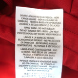 Gucci Side-Stripe Pleated Midi Skirt Red Technical Jersey Size Large