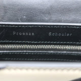 Proenza Schouler PS11 Mini Classic Striped Crossbody Bag Patent Leather & Suede