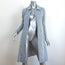 Marni Seersucker Coat Blue/White Striped Cotton Size 40 Open-Front Jacket NEW