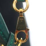 Hermes Kelly 32 Bag Malachite Togo Leather Gold Hardware