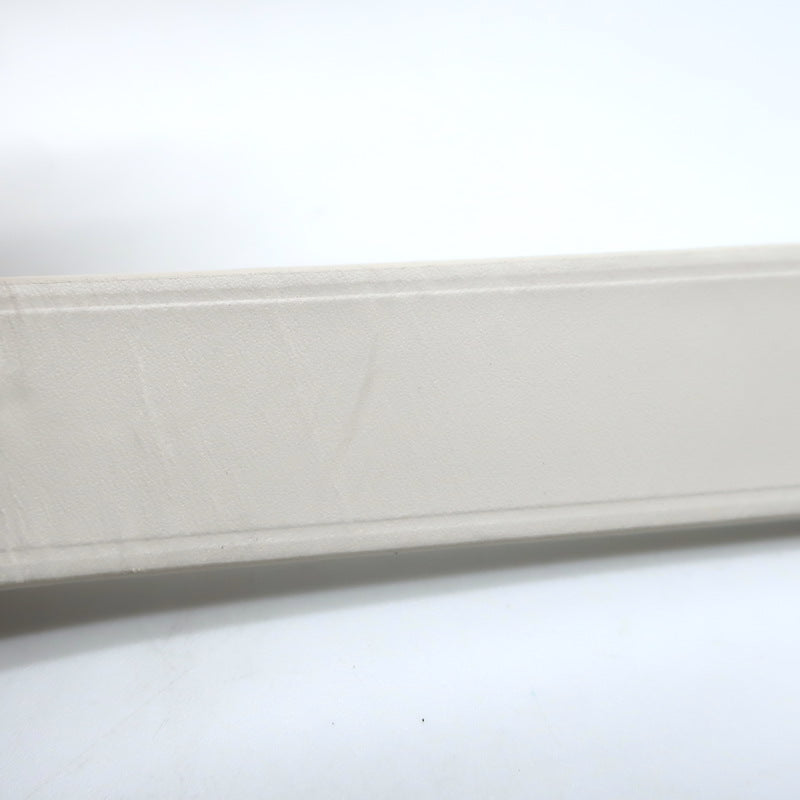 Balenciaga Heart Lock Skinny Belt White Leather Size 85