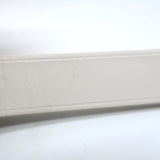 Balenciaga Heart Lock Skinny Belt White Leather Size 85