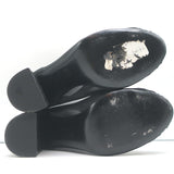 Chanel 20C Mesh Ankle Boots Black Size 36 Quilted Heel Booties