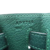 Hermes Kelly 32 Bag Malachite Togo Leather Gold Hardware