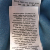 Gucci Embroidered Tennis Sweatshirt Blue Velour Size Medium