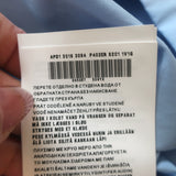 Prada Floral-Embroidered Button Down Shirt Blue Smocked Cotton Size 36