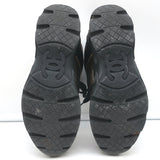 Chanel 16K Low Top Sneakers Gold Metallic Suede Size 35