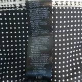 Ermanno Scervino Glitter Houndstooth Blazer Silver Size 44 Two-Button Jacket