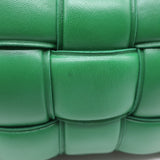 Bottega Veneta Padded Cassette Crossbody Bag Green Leather