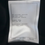 Chanel 24S Sequined Tweed One-Button Jacket Black Cotton-Blend Size 42