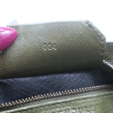 Proenza Schouler PS1 Medium Satchel Olive Green Leather Shoulder Bag