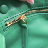 Bottega Veneta Padded Cassette Crossbody Bag Green Leather