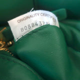 Bottega Veneta Padded Cassette Crossbody Bag Green Leather