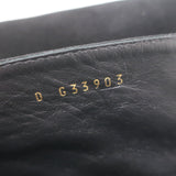 Chanel Over the Knee Boots Black Suede Size 35.5