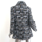 Chanel Woven Tweed Jacket Black/Multicolor Cotton-Mohair Size 38