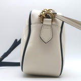 Gucci GG Marmont Chain-Strap Small Camera Bag Cream Quilted Leather Crossbody