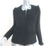 IRO Anglet Tweed Jacket Black Wool-Blend Size 36