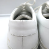 Common Projects Original Achilles Low Top Sneakers White Leather Size 43