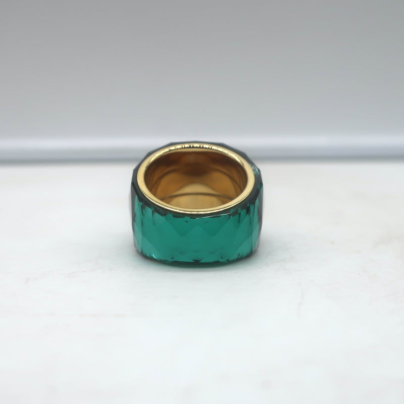 Swarovski Nirvana Ring Emerald Green Size 60