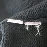 Zadig & Voltaire Salma We Amour Zip-Up Hoodie Sweater Black Size Extra Small