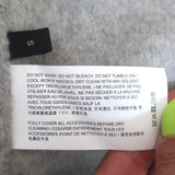 Theory Ribbed-Sleeve Bomber Jacket Gray Melange Wool-Cashmere Size Small NEW