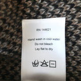 R13 Long Leopard Cashmere Cardigan Beige Size Extra Small