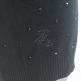 Zadig & Voltaire Crystal-Embellished Cashmere Cardigan Black Size Extra Small
