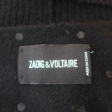 Zadig & Voltaire Crystal-Embellished Cashmere Cardigan Black Size Extra Small