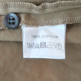 Dries Van Noten Belted Military Shirtdress Brown Cotton Size 38