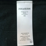 Zadig & Voltaire Crystal-Embellished Cashmere Cardigan Black Size Extra Small