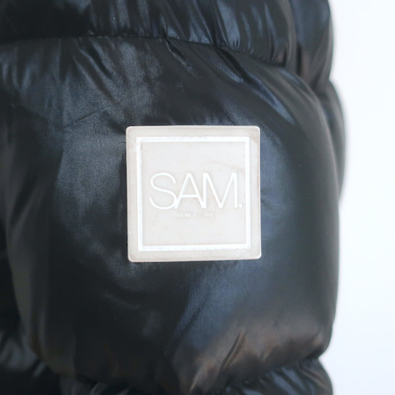 SAM. Taylor Down Puffer Jacket Black Size Small