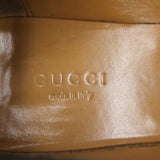 Gucci Jordaan Horsebit Loafers Black Leather Size 38