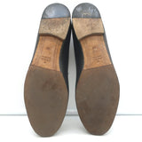 Gucci Jordaan Horsebit Loafers Black Leather Size 38