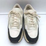 Woman by Common Projects Track 80 Sneakers Black Suede & White Mesh Size 38
