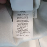 Brunello Cucinelli Sequin-Striped Double Breasted Blazer Gray Wool Size 42