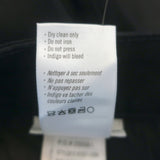 PAIGE High Rise Laurel Canyon Jeans Black Coated Stretch Denim Size 31 NEW