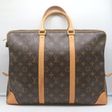 Louis Vuitton Porte-Documents Voyage Monogram Canvas Bag Brown