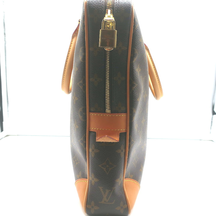 Louis Vuitton Porte-Documents Voyage Monogram Canvas Bag Brown