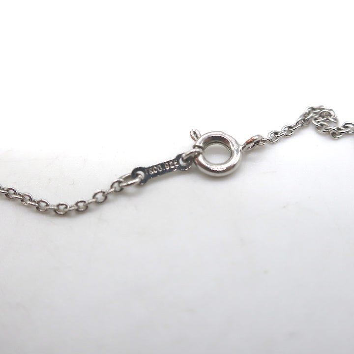 Tiffany &amp; Co. Elsa Peretti Atlas Cube Pendant Necklace Sterling Silver