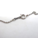 Tiffany & Co. Elsa Peretti Atlas Cube Pendant Necklace Sterling Silver